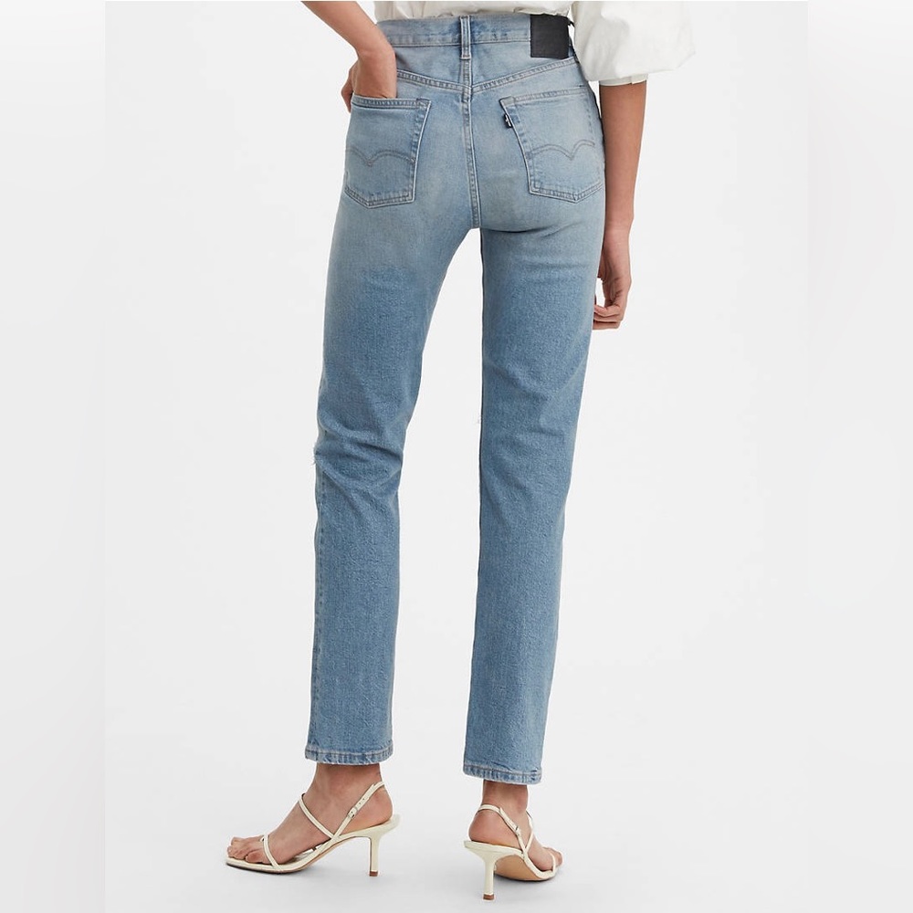 Levis 501 Distressed Jeans